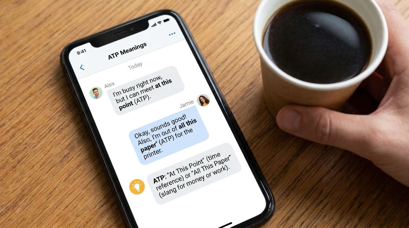 Atp meaning text