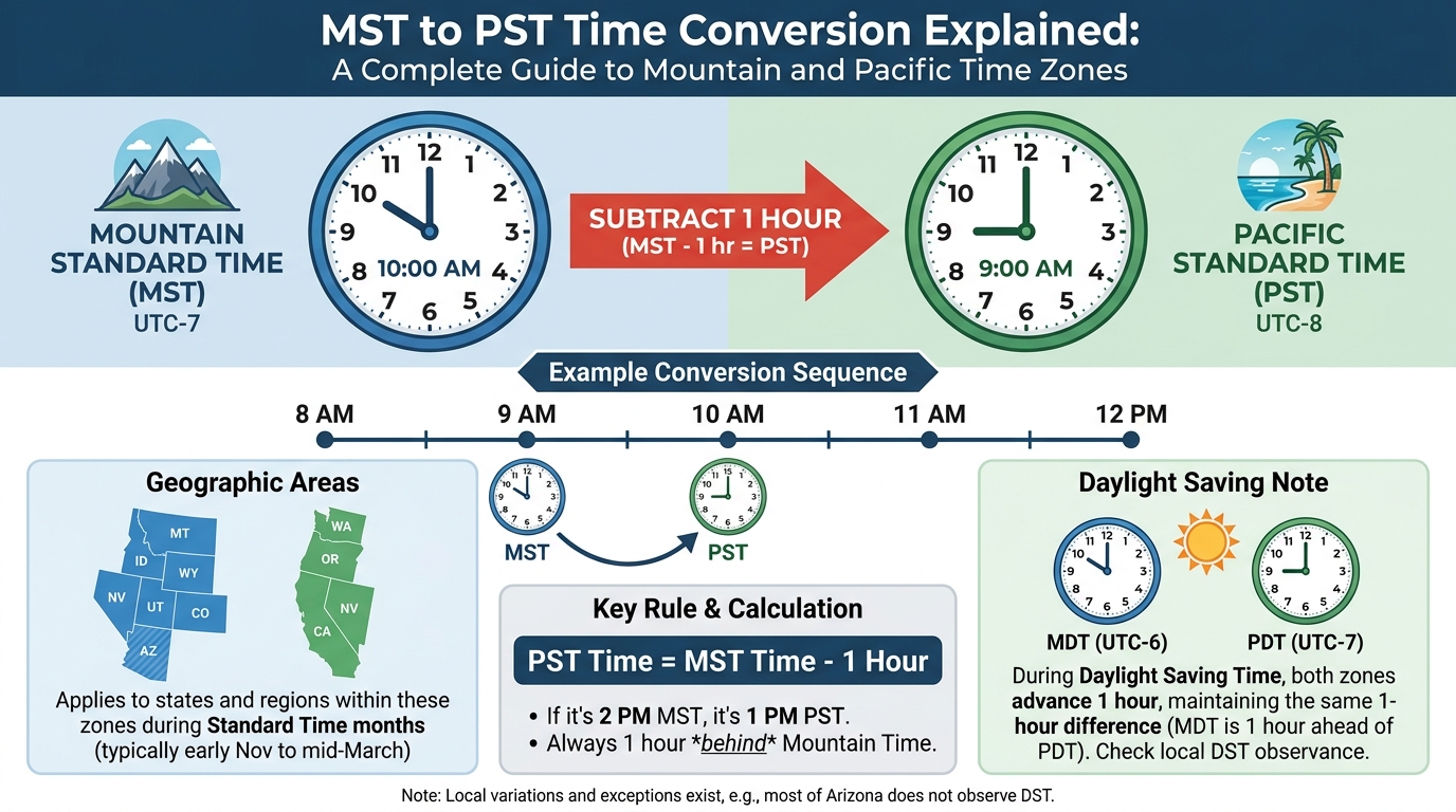 mst to pst
