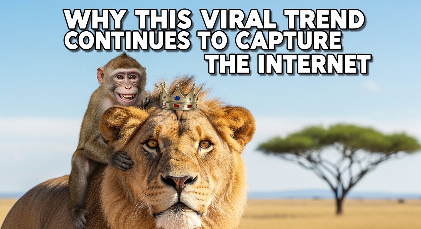 monkey and lion meme