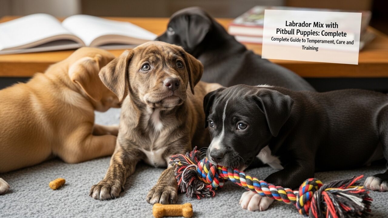 Labrador Mix with Pitbull Puppies: Complete Guide to Temperament, Care, and Training