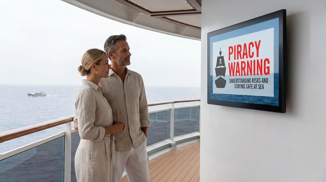 piracy warning luxury cruise passengers