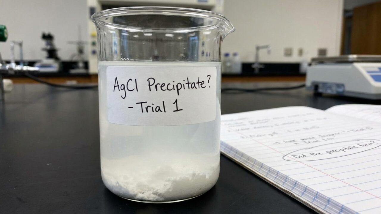 Understanding Did the Precipitated AgCl Dissolve Explain in Simple Chemistry Terms
