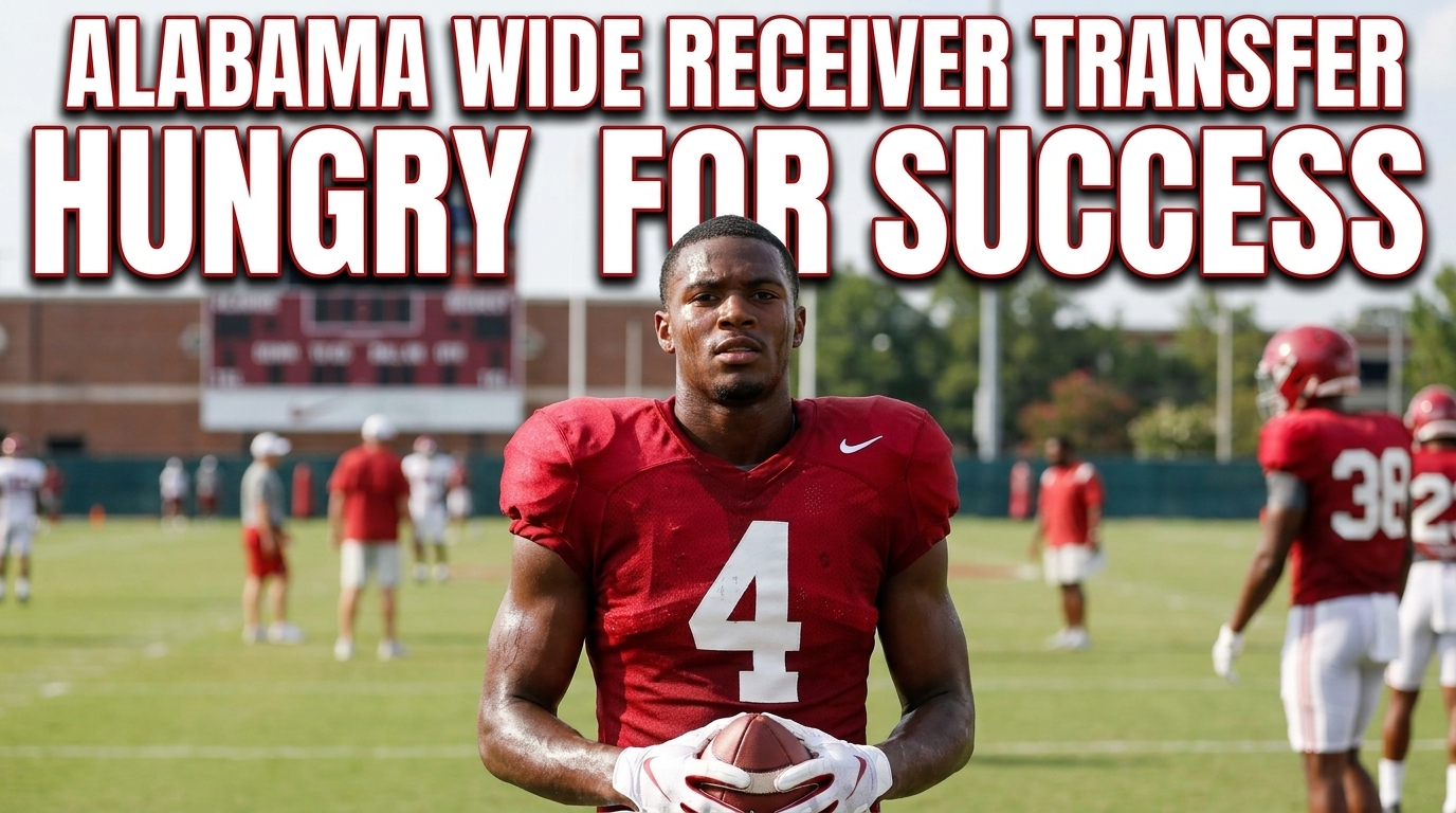 alabama wide receiver transfer hungry