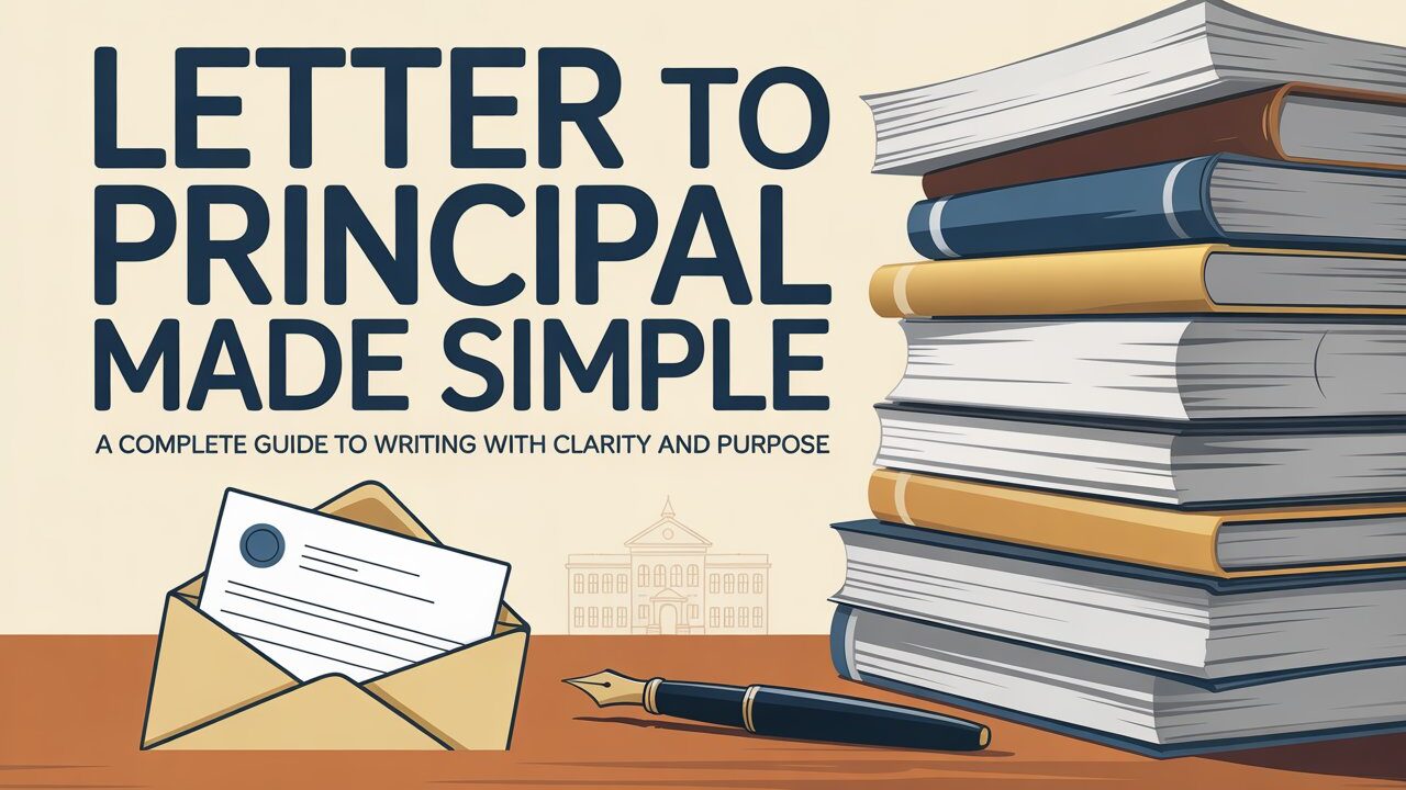 Letter to Principal Made Simple: A Complete Guide to Writing with Clarity and Purpose