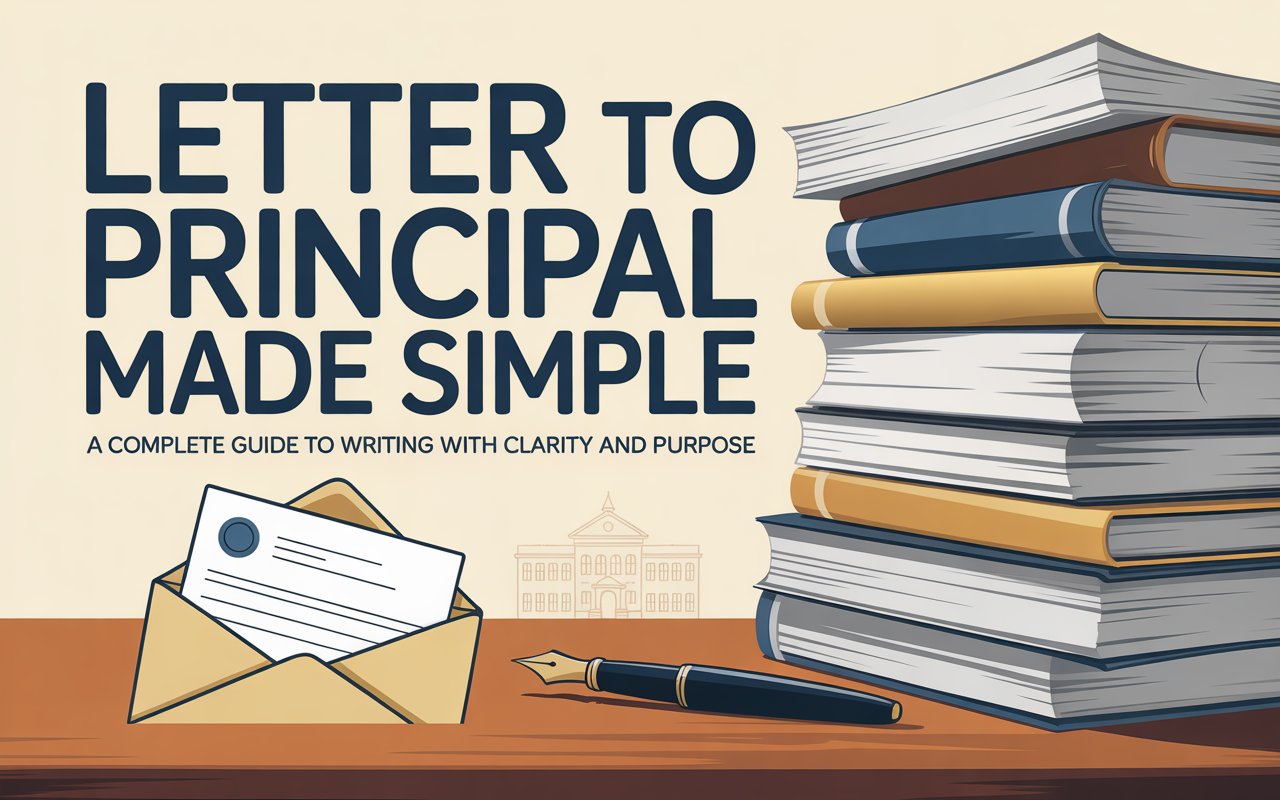 letter to principal