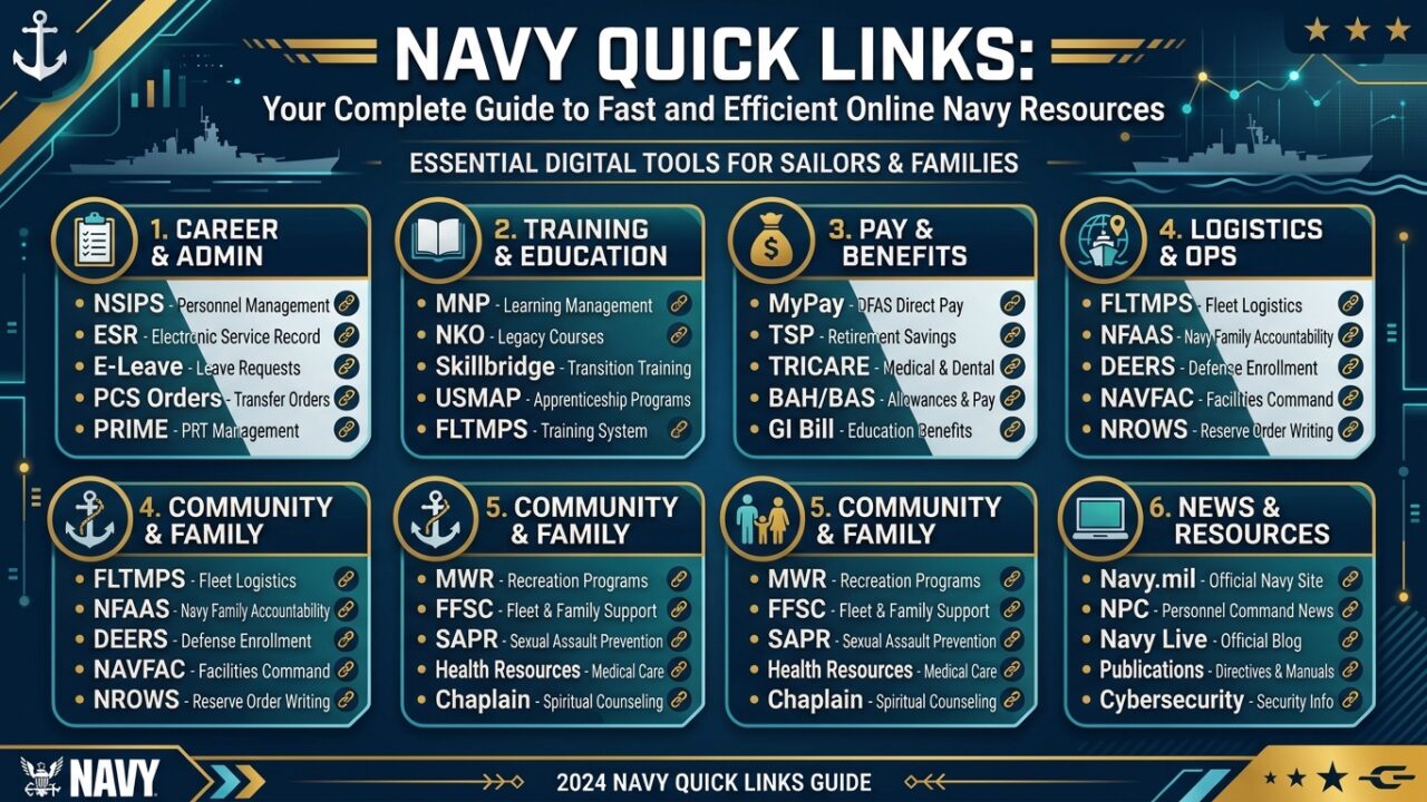 Navy Quick Links: Your Complete Guide to Fast and Efficient Online Navy Resources