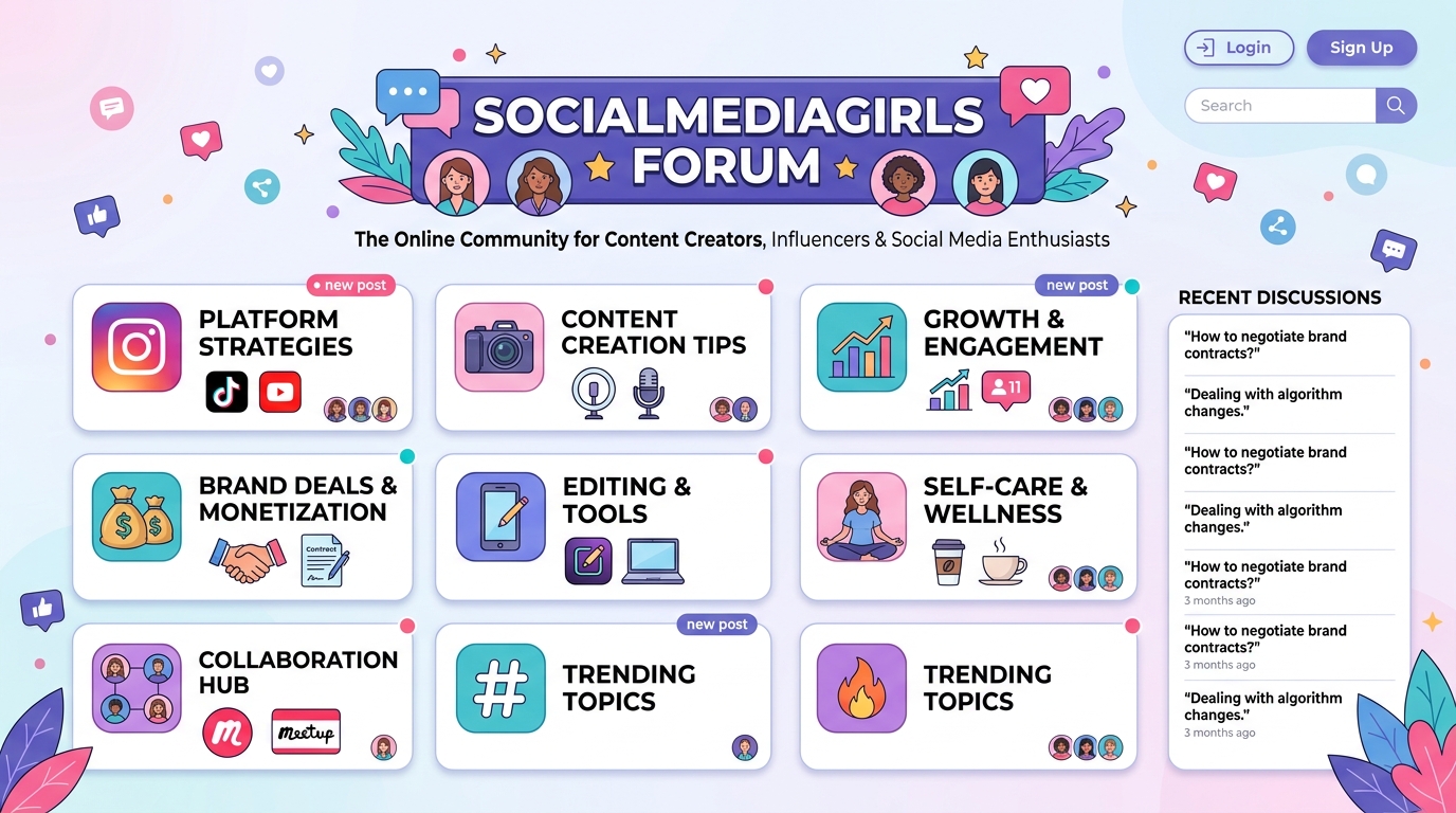 socialmediagirls forum