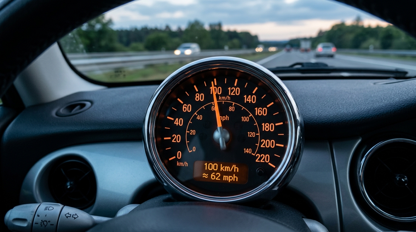 100 kmh to mph