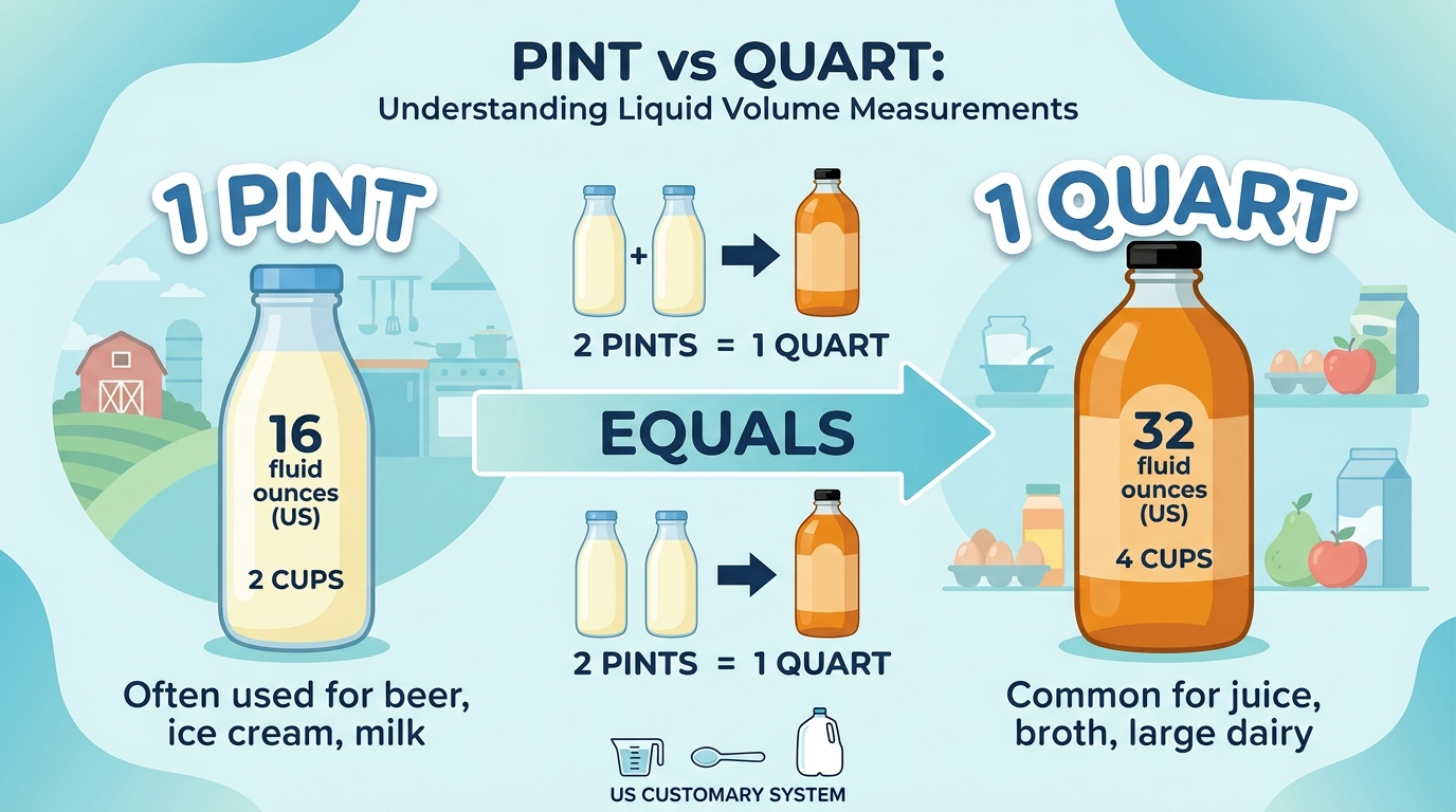 pint vs quart